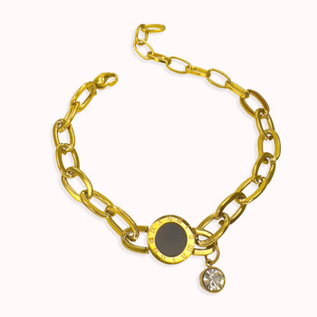 ZirconLoom Chain Bracelet