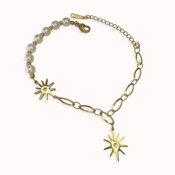 Trinity Star Chain Bracelet