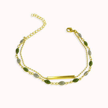 Forest Gleam Chain Bracelet