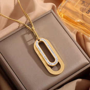 Double Bar Glow Necklace