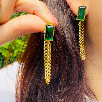 Golden Emerald Whisper Drops