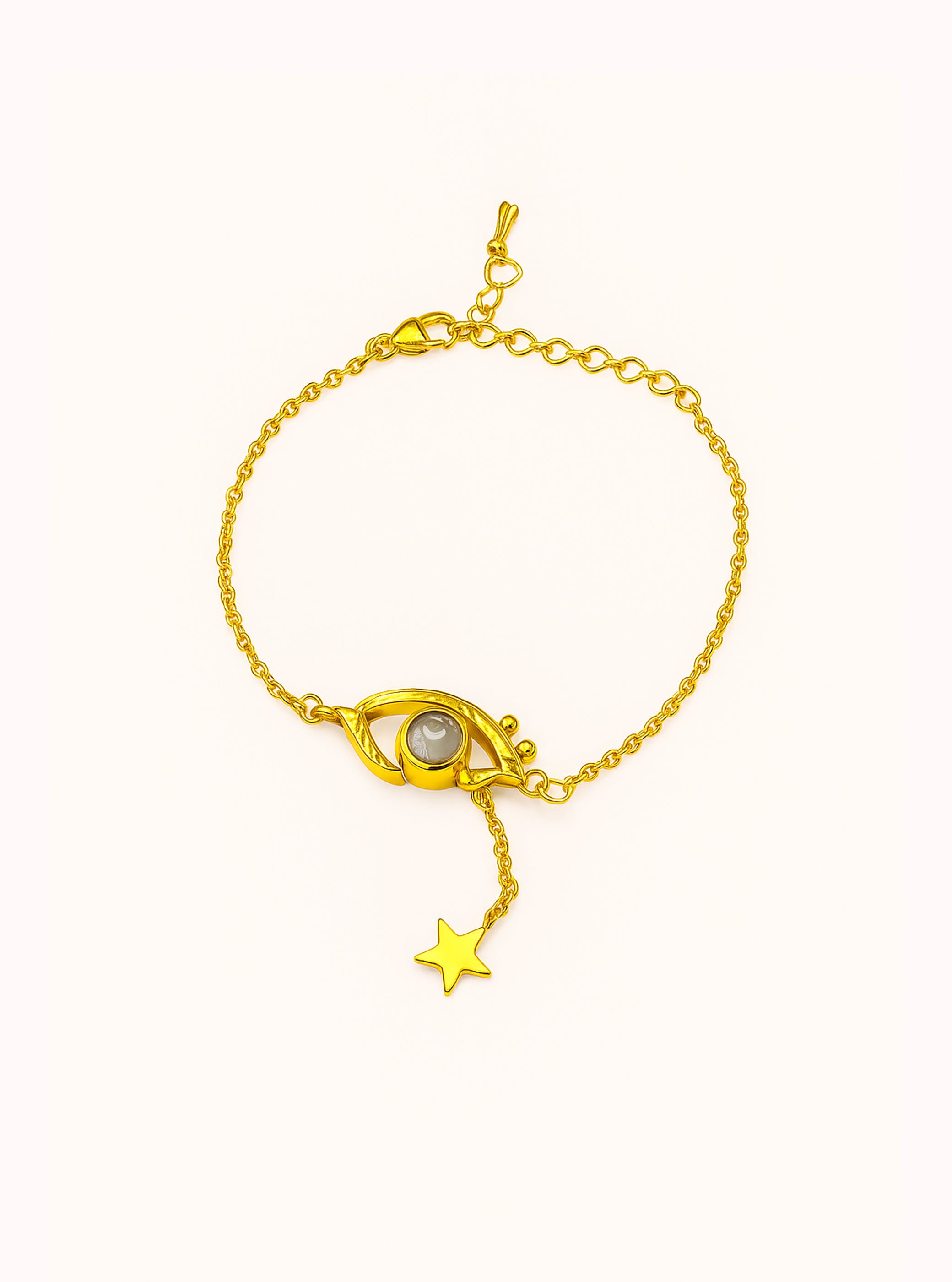 EvilEye Dangle Chain Bracelet