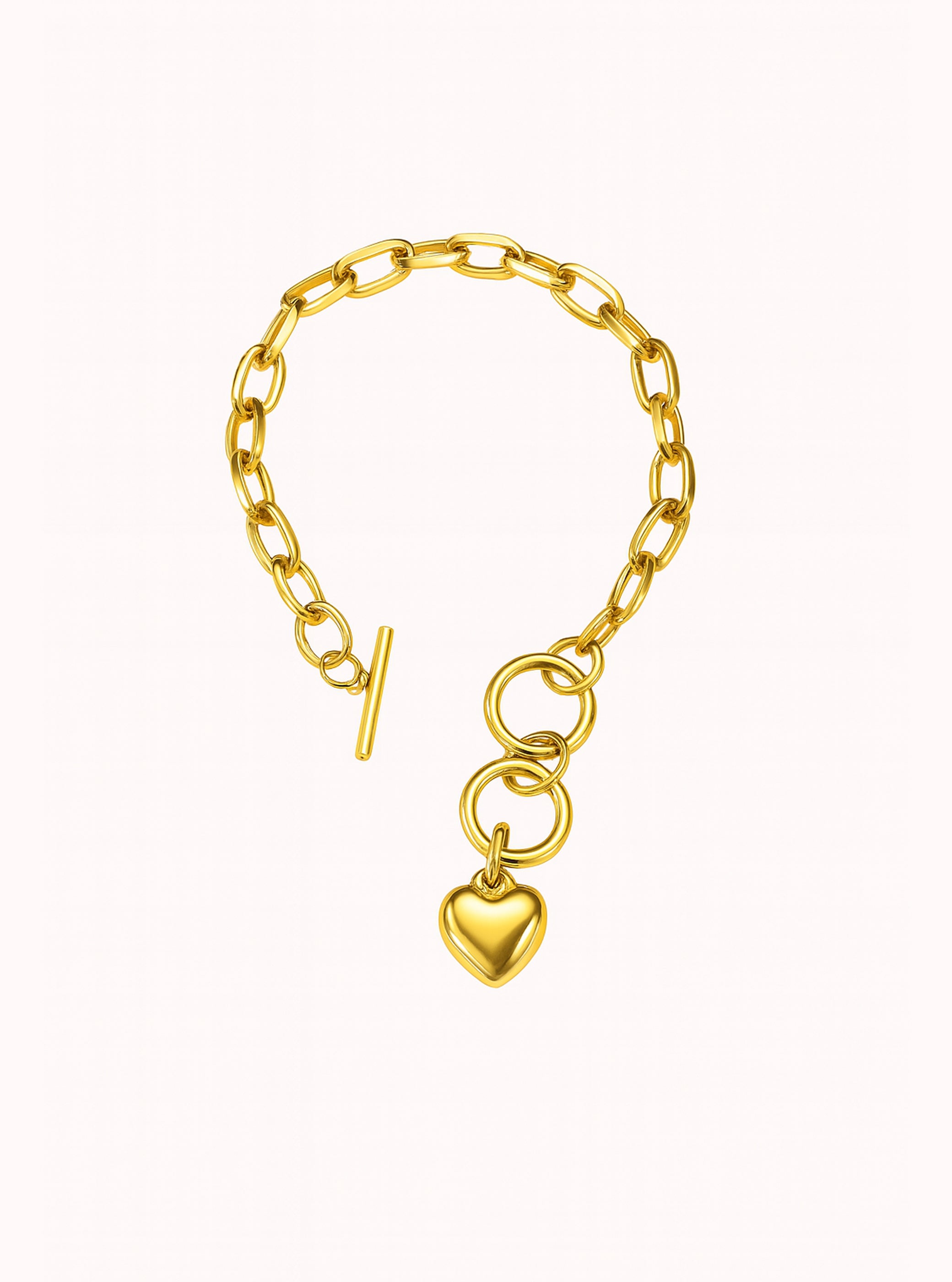 InterHeart Chain Bracelet