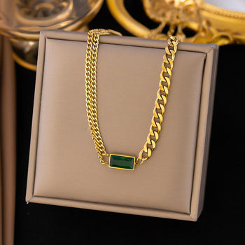 BiAura Emerald Necklace