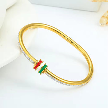 Zircon Square Crystal Bracelet