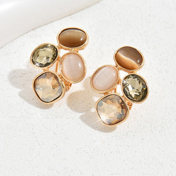 Trinity Zircon Tiger Eye Green Stone