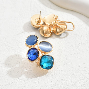 Classic Azure Sparkle Earrings