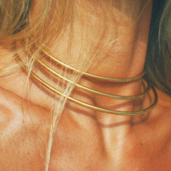 3 Layer Cuff Choker Necklace
