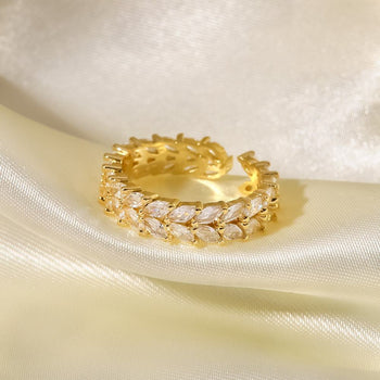 Lustrous Zircon Long Band 5mm