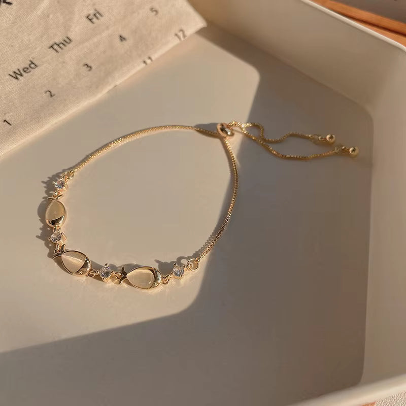 Aqua Glow Bracelet