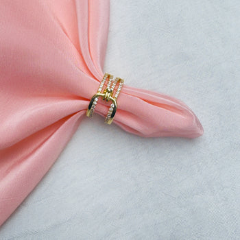 Coil Note Gold Ring