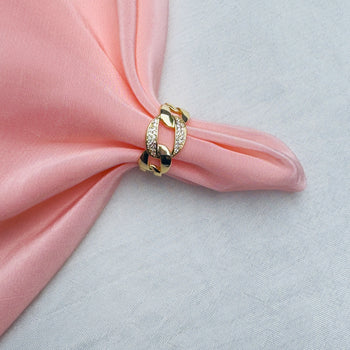 Auric Link Ring