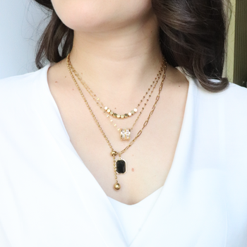 Laura Baroque Pearl Link Necklace