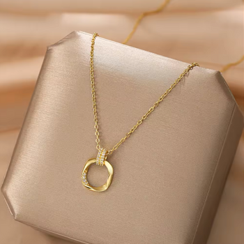 Gold Geometric Necklace